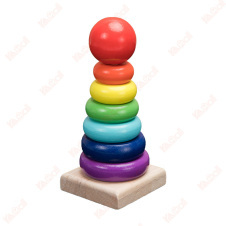 beautiful rainbow tower fidget toys